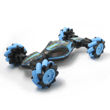 HOSHI 4WD RC Stunt Car Watch Control Car Gesture Sensor Control Deformable Electric RC Drift Car Toys with LED light